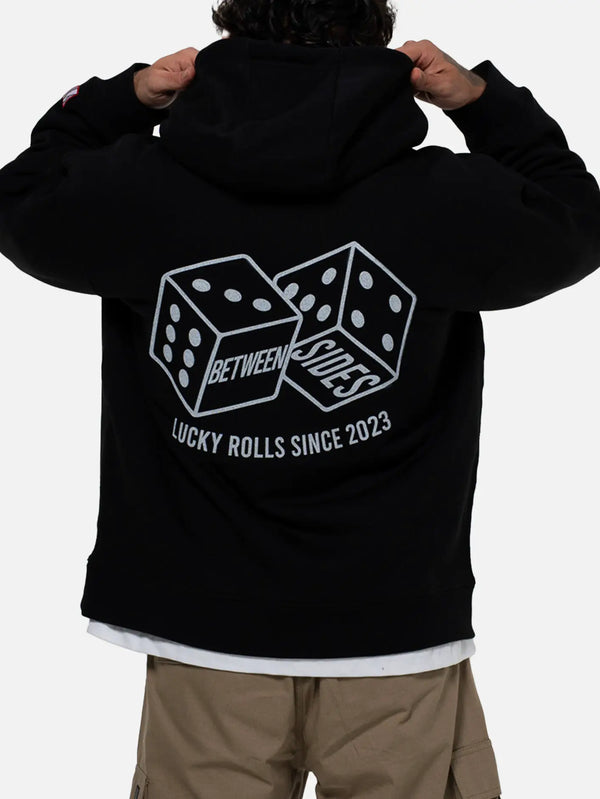 BETWEEN SIDES GH-Dices Sweatshirt - Black - Sweatshirts SWEATSHIRT