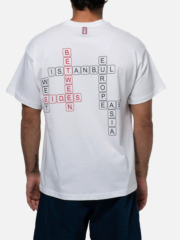 BETWEEN SIDES GT-Words T-Shirt - White - T-Shirts T-SHIRT