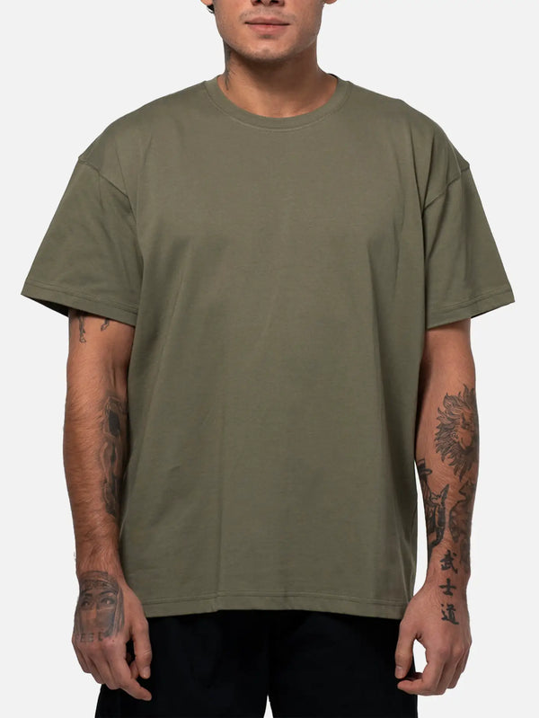 BETWEEN SIDES T-Shirt - Khaki - T-Shirts T-SHIRT