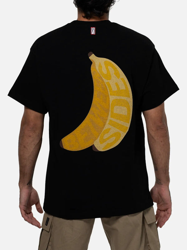 BETWEEN SIDES GT-Banana - Black - T-Shirts T-SHIRT