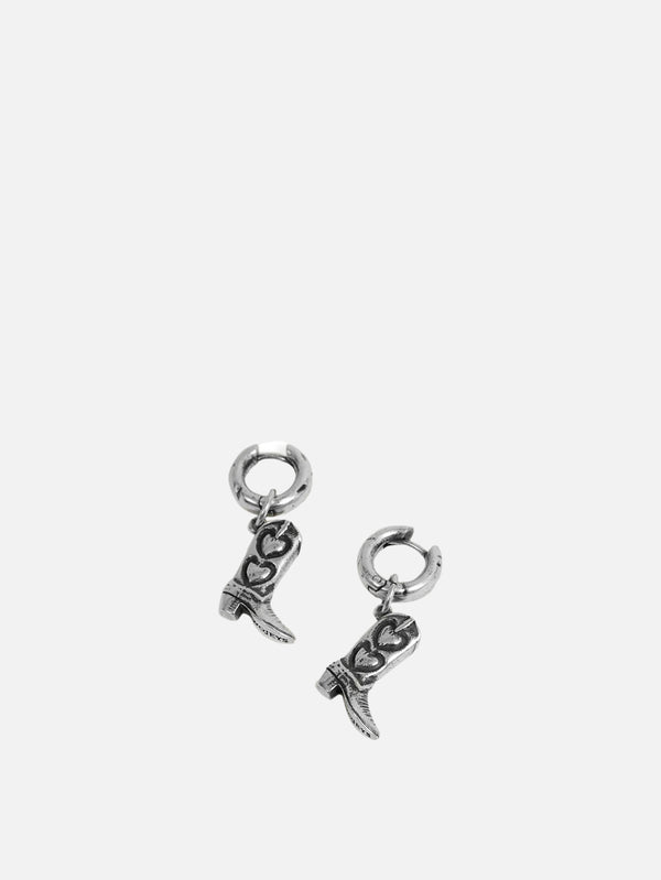 TWOJEYS, Boots Earrings - Silver, KÜPE, shopi go'da!