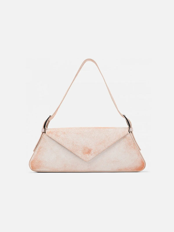 CAMPERLAB Kirje Cracked Leather Handbag - Multi/Assorted - Uncategorized ÇANTA