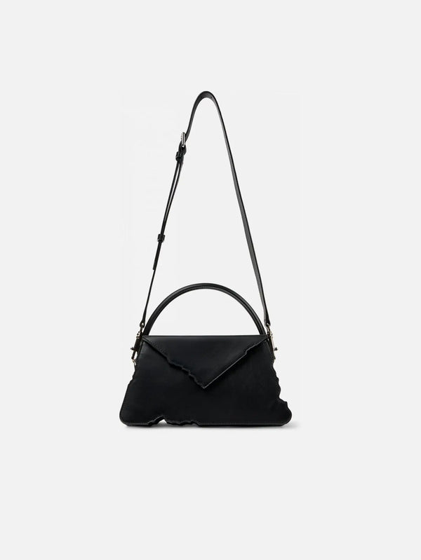 CAMPERLAB Hanuri Leather Accordion Shoulder Bag - Black - Uncategorized ÇANTA
