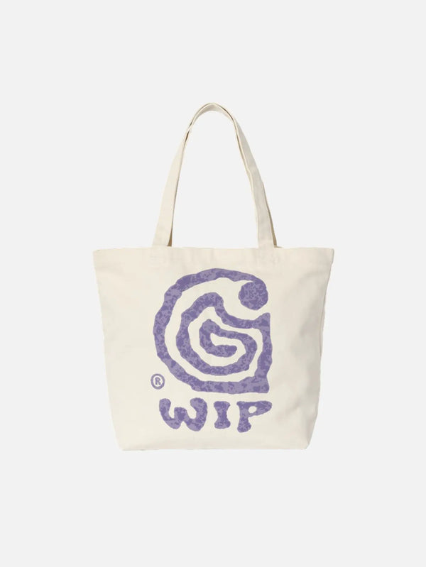 CARHARTT WIP Canvas Graphic Tote - Helix Print/Natural - Uncategorized ÇANTA
