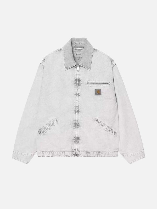CARHARTT WIP - CEKET - OG Detroit Jacket - Black/Black Chalk Wash - shopi go'da!.