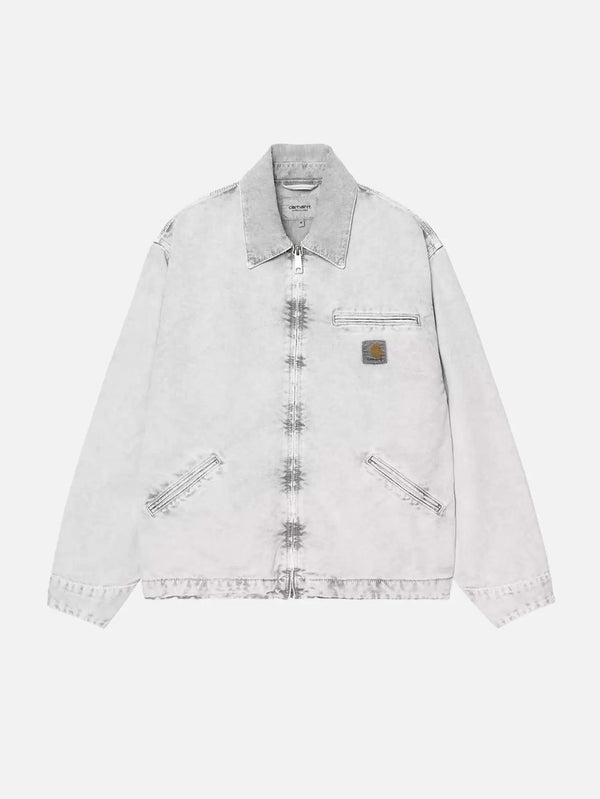 CARHARTT WIP OG Detroit Jacket - Black/Black Chalk Wash - Uncategorized CEKET
