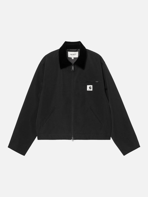 CARHARTT WIP - CEKET - W' Newkirk Summer Jacket - Black/Black - shopi go'da!.