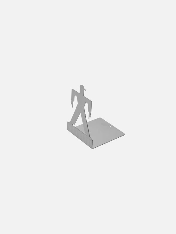 CARHARTT WIP - DERGİLİK - Foundation Bookends - Silver - shopi go'da!.