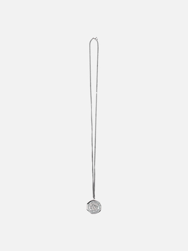 CARHARTT WIP - KOLYE - Hackwork Pendant - Silver - shopi go'da!.