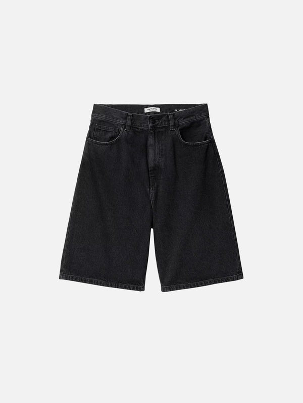 CARHARTT WIP - ŞORT - W' Brandon Short - Black Stone Washed - shopi go'da!.