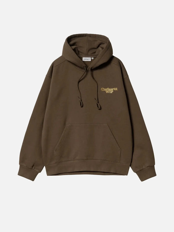 CARHARTT WIP Hooded Charm Link Sweat - Liberica/Gold - Sweatshirts SWEATSHIRT