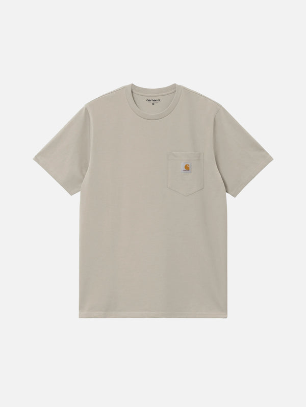 CARHARTT WIP - T-SHIRT - S/S Pocket T-Shirt - Puddle - shopi go'da!.