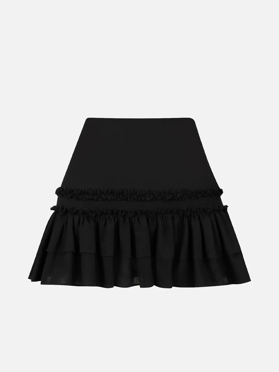 Carla Black Mini Skirt