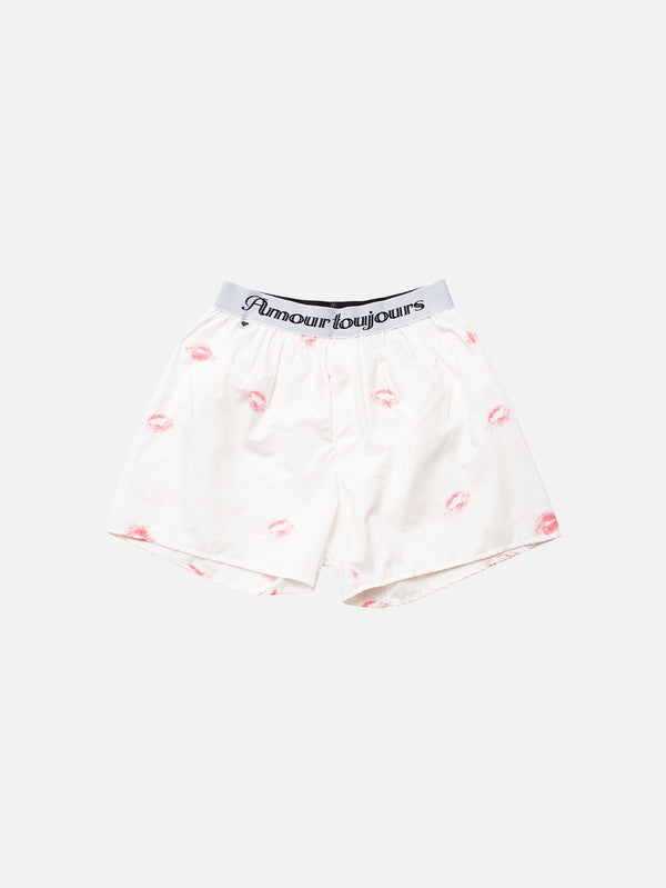 CARNE BOLLENTE - BOXER - Read My Lips - White - shopi go'da!.
