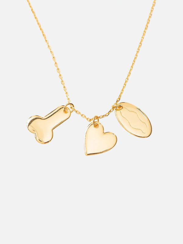 CARNE BOLLENTE Gold & Naughty - Gold - Necklaces KOLYE