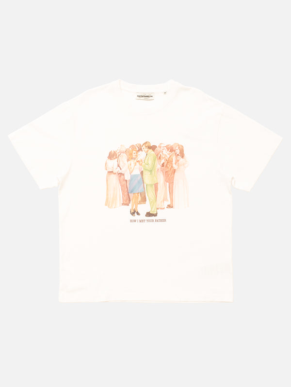 CARNE BOLLENTE - T-SHIRT - Carne Meet Cute (How I Met Your Father iii) - White - shopi go'da!.