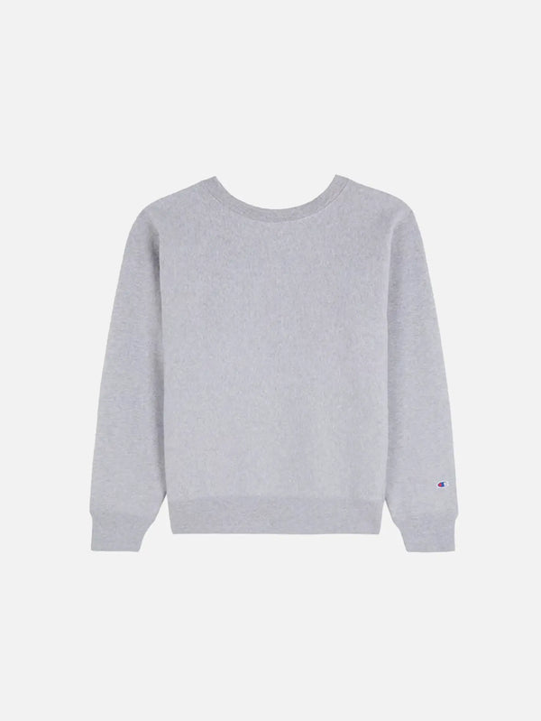 CHAMPION Crewneck Sweatshirt - Oxford Gray - Sweatshirts SWEATSHIRT