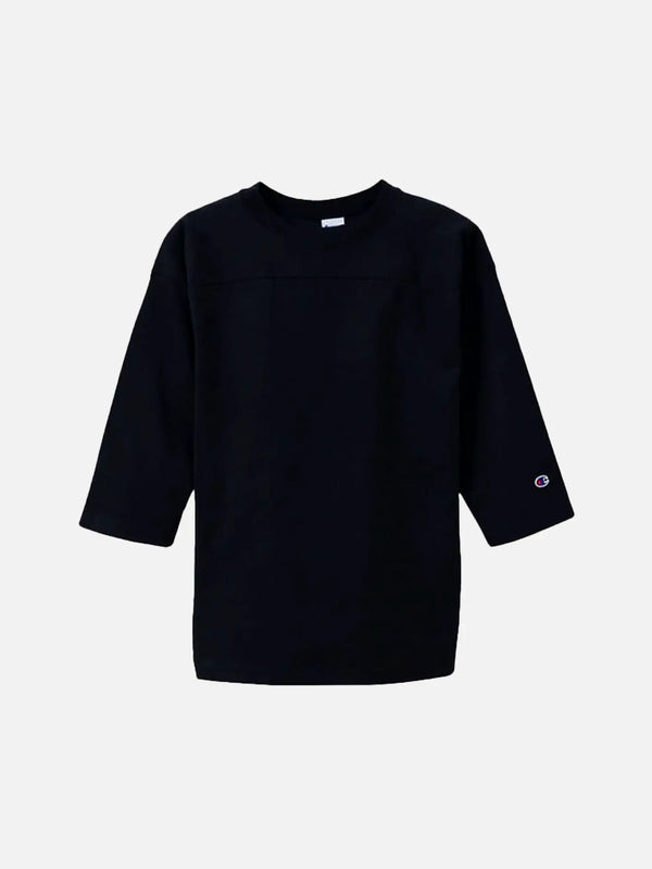 CHAMPION 3/4 Sleeves T-Shirt - Black - T-Shirts T-SHIRT