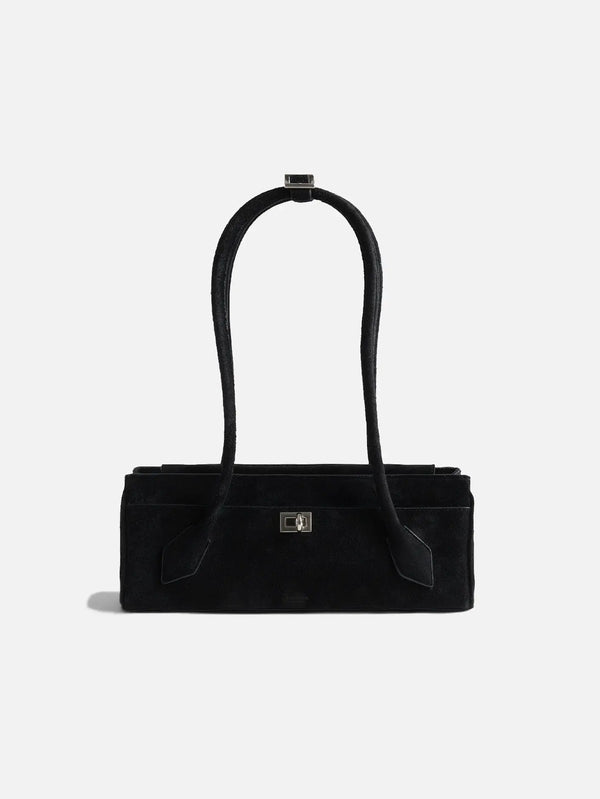 CHORA Isla - Black Suede - Uncategorized ÇANTA