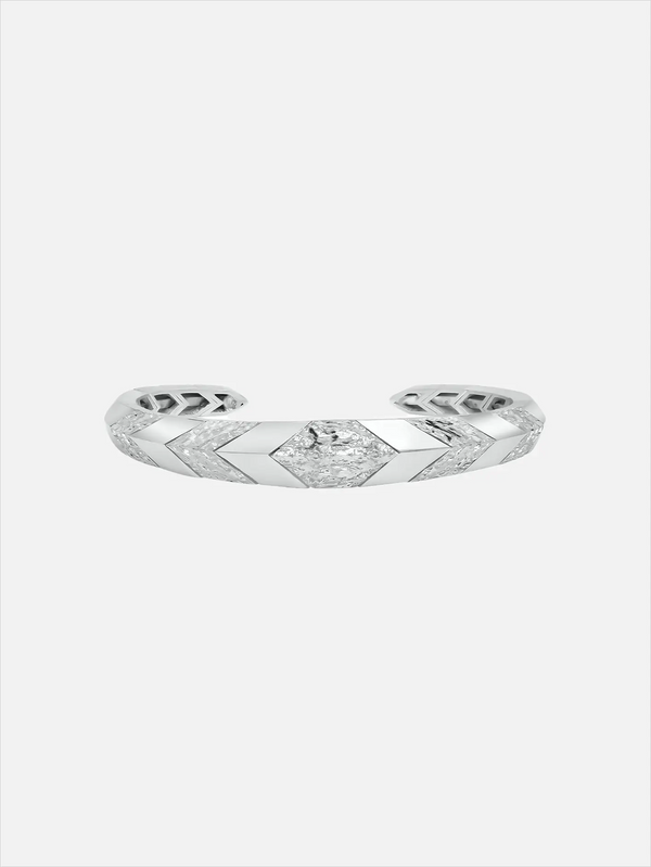 CLOSURE Lumina 925 Carat Cuff Bracelet - Silver - Bracelets BİLEKLİK