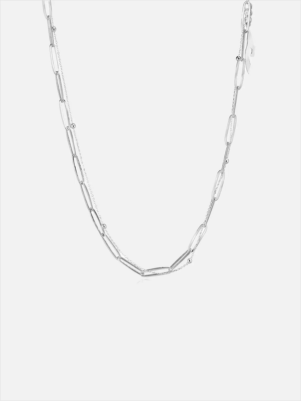 CLOSURE Solara 925 Carat Choker Necklace - Silver - Necklaces KOLYE
