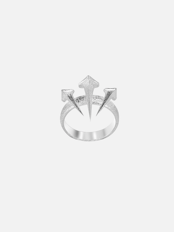CLOSURE - YÜZÜK - Lunar Massacre 925 Carat Ring - Silver - shopi go'da!.