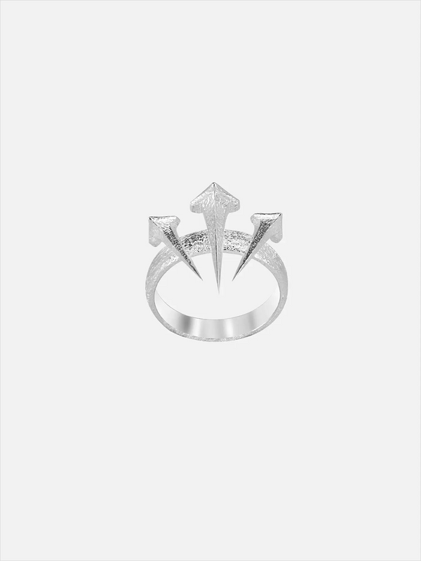CLOSURE Lunar Massacre 925 Carat Ring - Silver - Rings YÜZÜK