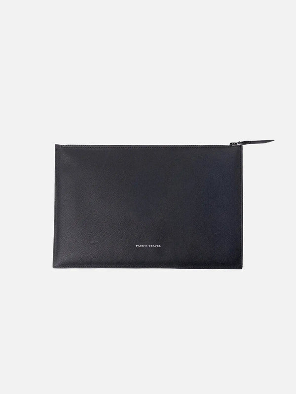 PACK'N TRA Clutch - Siyah – siyah, ön görünüm