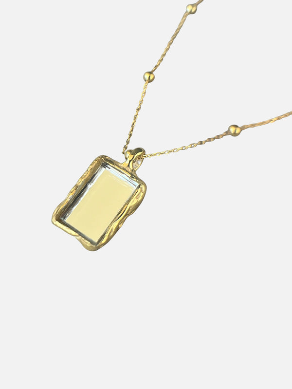 CORDIS JEWELRY - KOLYE - The Mirror Effect Necklace - shopi go'da!.