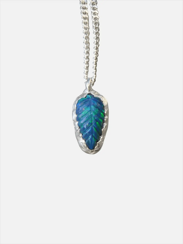 CORDIS JEWELRY Ocean Leaf Necklace - Necklaces KOLYE