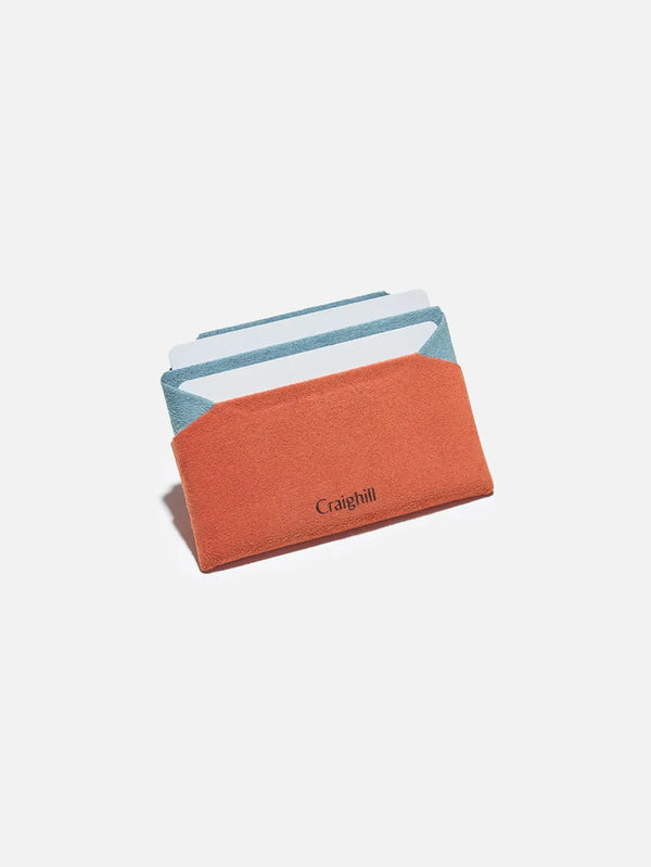 CRAIGHILL Batten Card Wallet - Orange/Blue - Wallets & Money Clips CÜZDAN
