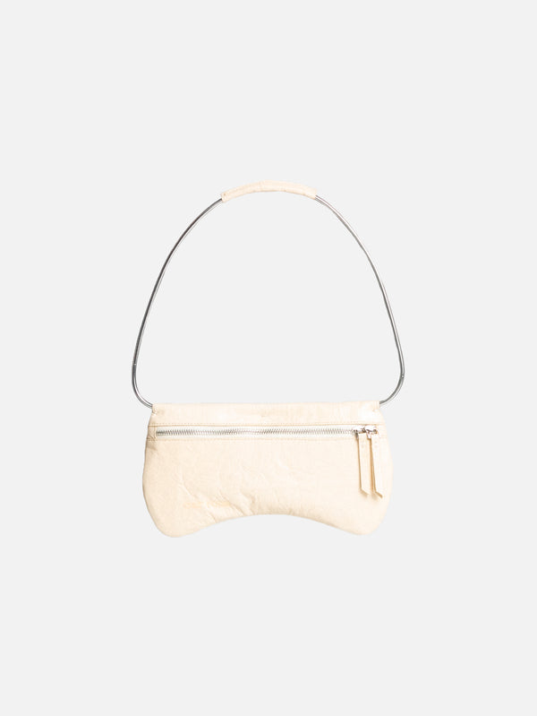 CULT FORM - ÇANTA - Leather Cloude Bag - Beige - shopi go'da!.