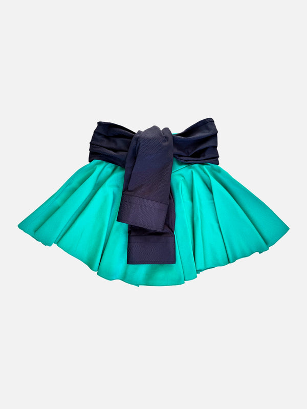 CULT FORM - ETEK - Green Shirt Detailed Skirt - shopi go'da!.