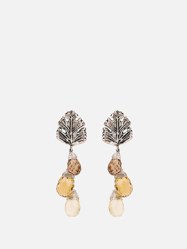DESIGNED BY BE-ST Kınalı Yapıncak Küpe - Earrings KÜPE