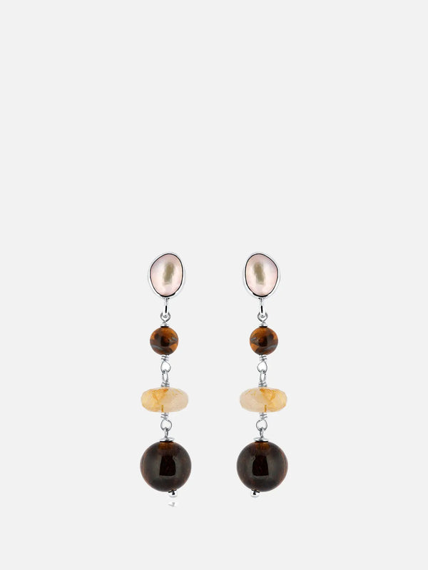 DESIGNED BY BE-ST Kum Gülü Küpe - Earrings KÜPE