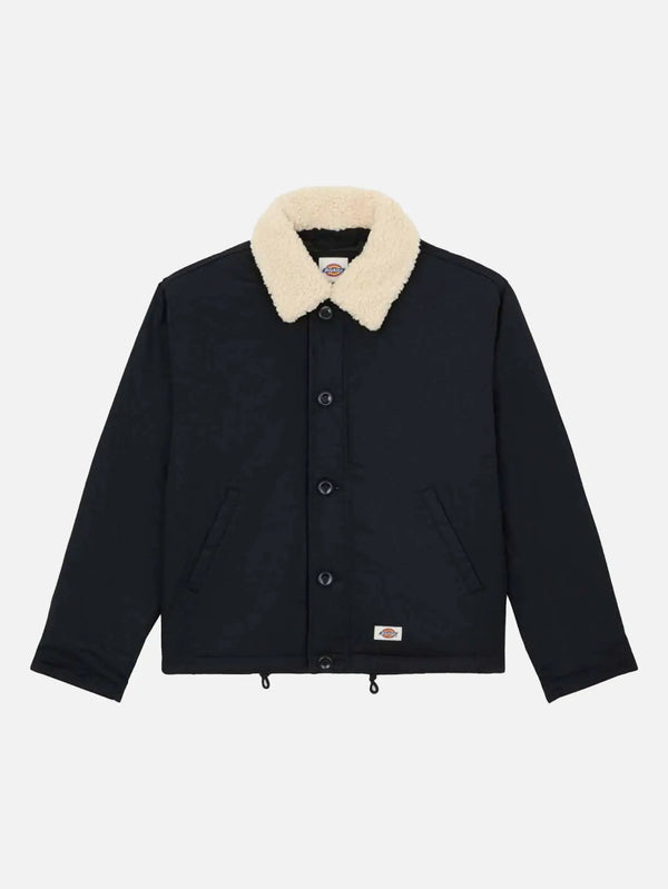 DICKIES Sangrey Waxed Jacket - Black - Uncategorized CEKET