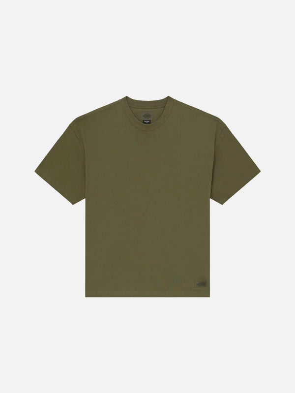 DICKIES Mineral Heavy Weight Tee - Military Green - Uncategorized T-SHIRT
