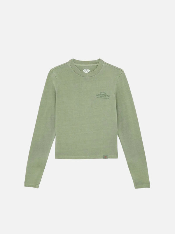 DICKIES Christiana GD LS Tee - Sea Spray - Uncategorized T-SHIRT