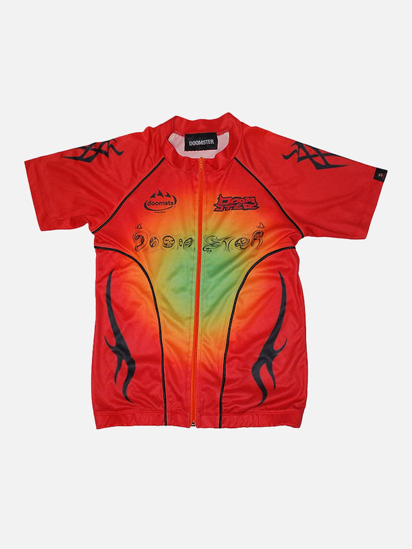 DOOMSTER - FORMA - Biker Jersey - Red - shopi go'da!.