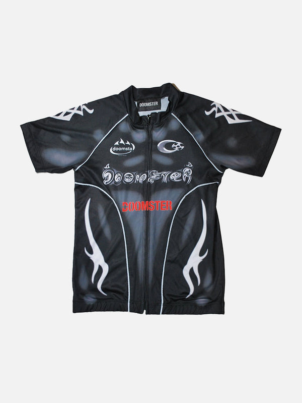 DOOMSTER - FORMA - Biker Jersey - Black - shopi go'da!.