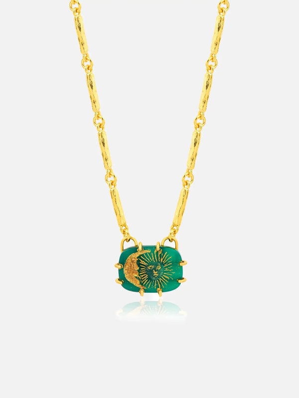 ECE LONDON The Sun and The Moon II Necklace - Necklaces KOLYE