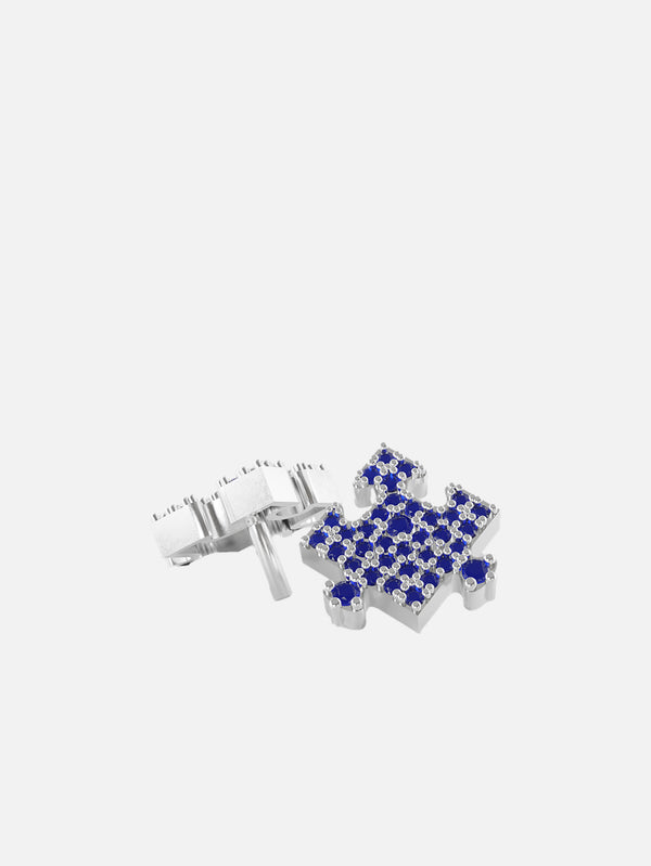 EPIPHANY LONDON - KÜPE - Puzzle Earrings - Silver - shopi go'da!.