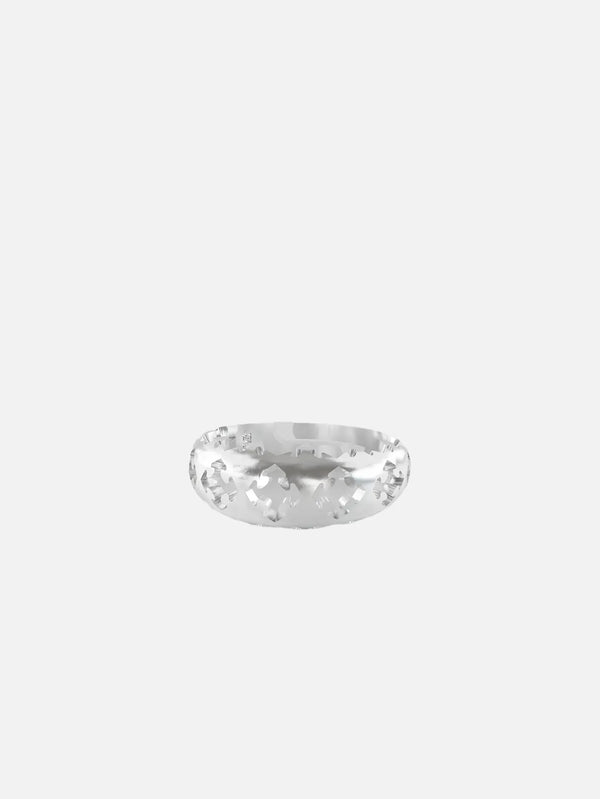 EPIPHANY LONDON Lattice Ring - Silver - Uncategorized YÜZÜK