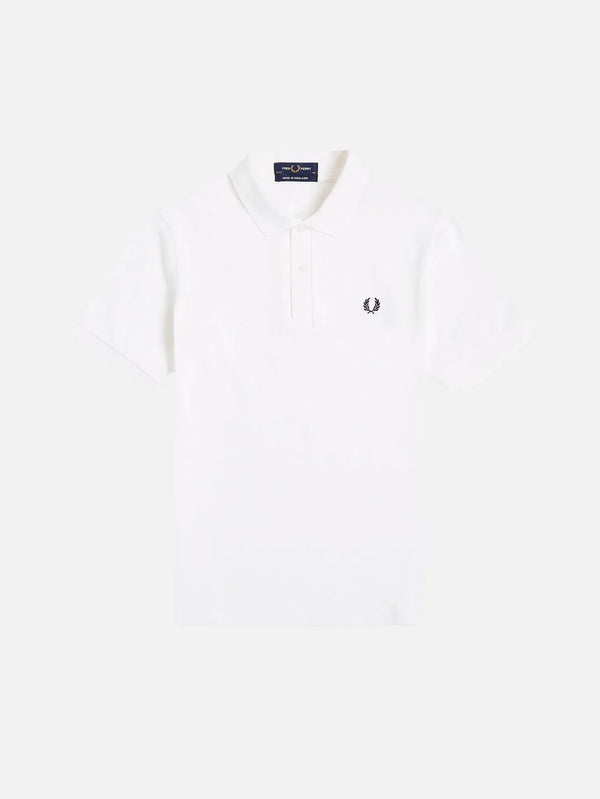 FRED PERRY The Fred Perry Shirt - White/Black - Uncategorized T-SHIRT