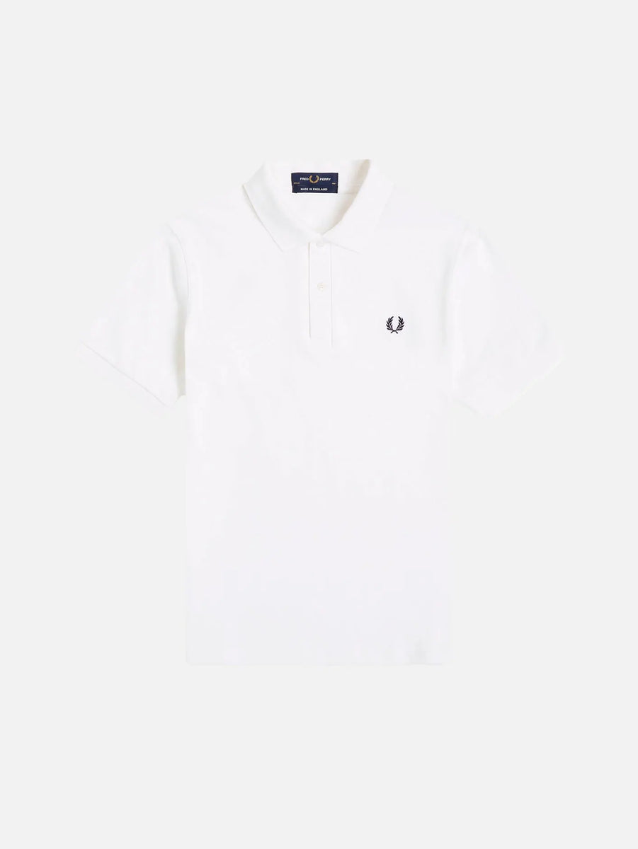 The Fred Perry Shirt - White/Black