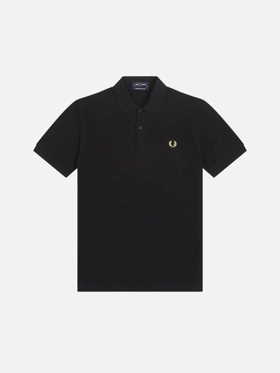 FRED PERRY The Fred Perry Shirt - Black/Champagne M3-157 - Hızlı