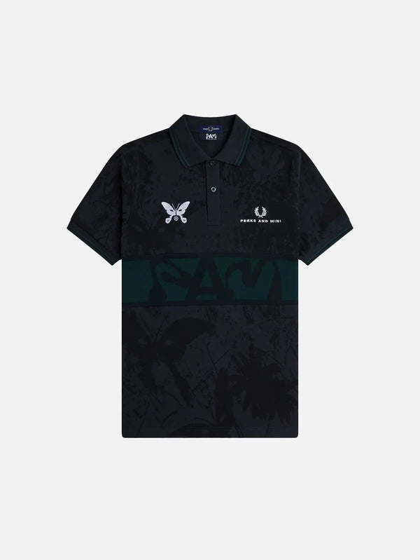 FRED PERRY P.A.M. Fred Perry Shirt - Black - T-Shirts T-SHIRT