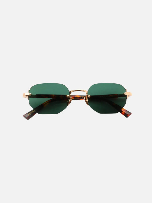 GAST Moonstone Altın Yeşil Unisex Güneş Gözlüğü - Sunglasses GÜNEŞ GÖZLÜĞÜ