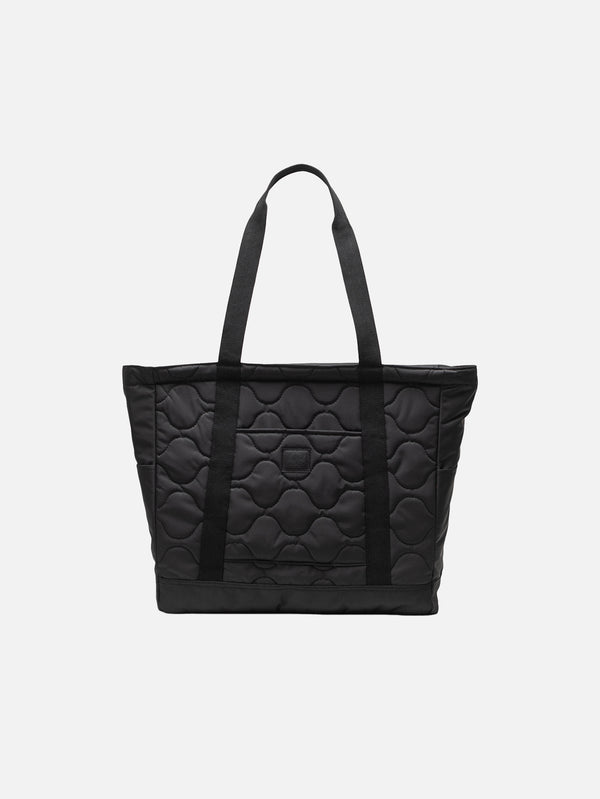 HERSCHEL - ÇANTA - Heritage Quilted Tote - Black - shopi go'da!.