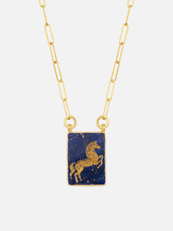 ECE LONDON, The Horse Necklace, KOLYE, shopi go'da!